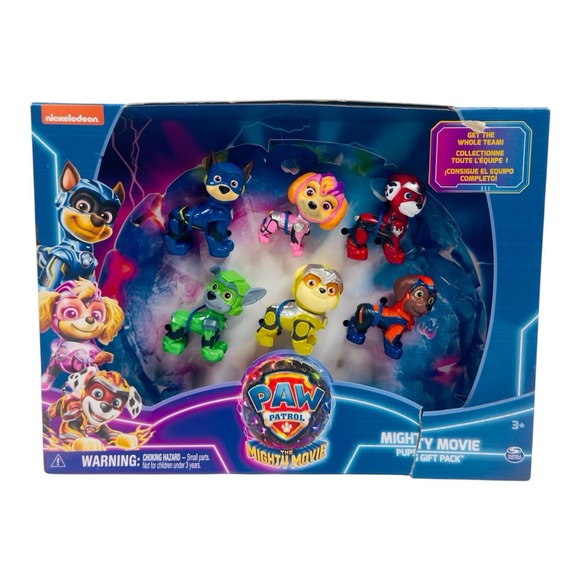 Paw Patrol: The Mighty Movie Pups Gift Pack, Paw Patrol Figures (NEW)‎ - Picture 1 of 8